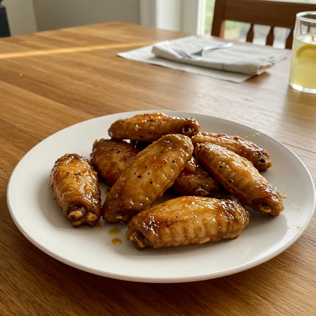Crispy Honey Lemon Pepper Wings: Tonight's Ultimate Game Day Champion - secondary view